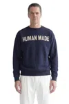Human Made Wide Sweatshirt In Blue
