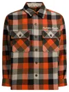 Human Made Wool Overshirt Jacket Jackets And Coats Orange In Multi