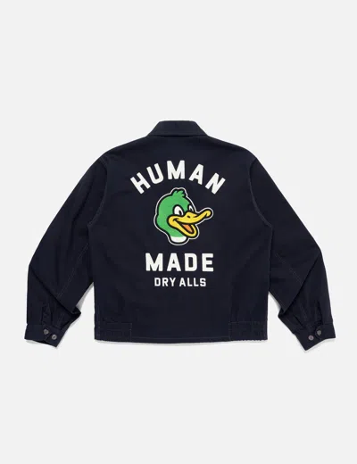 Human Made Work Jacket In Black