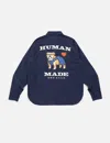 Human Made Work Shirt In Blue