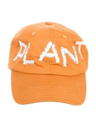 Pre-owned Human Made X Cactus Plant Flea Market Embroidered Baseball Cap In Orange