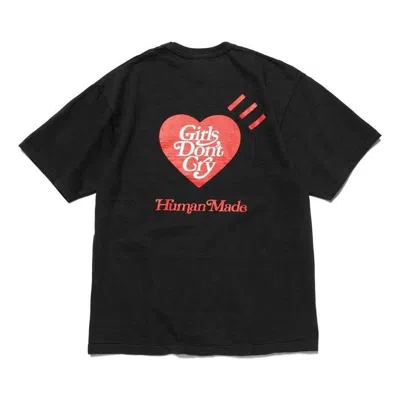 Human Made X Girls Don't Cry Gdc Valentine's Day T-shirt 'black'