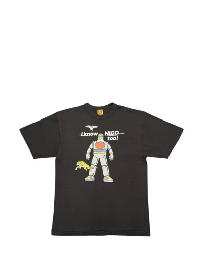 Human Made X I Know Nigo Too Graphic-print T-shirt In Black