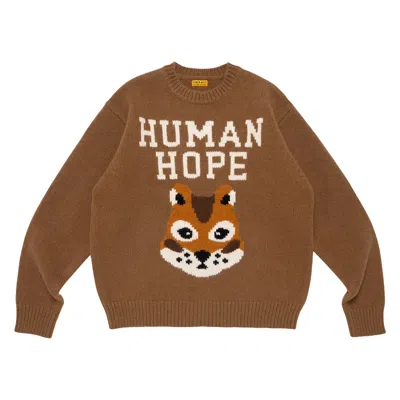 Pre-owned Human Made X J-hope Human Hope Low Gauge Knit 'brown' | Men's Size M