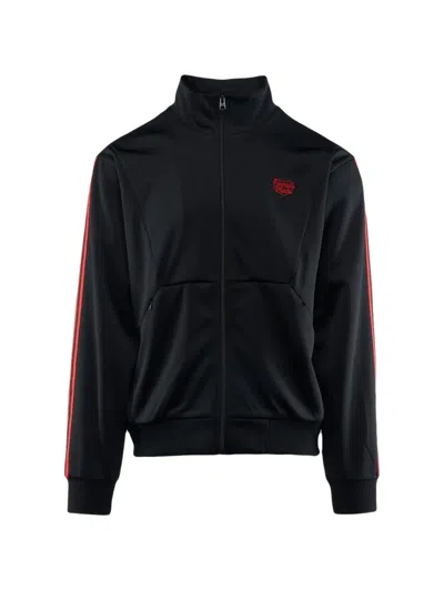 Human Made Zip Track Jacket In Black