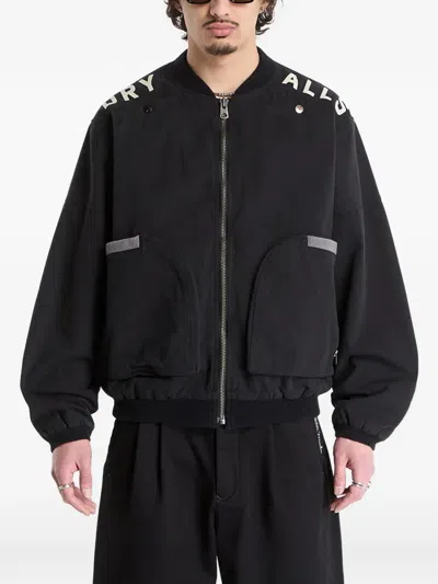 Human Made Zip-up Bomber Jacket In Black