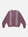 Human Made Zip-up Cardigan In Purple