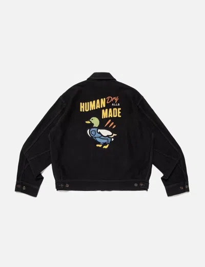 Human Made Zip-up Work Jacket In Multi