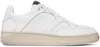 Human Recreational Services Off-white Mongoose Sneakers In Distressed White