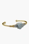Humanist Beauty Gemstone Wire-wrapped Bracelet
