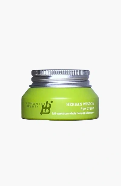 Humanist Beauty Herban Wisdom Eye Cream In Green