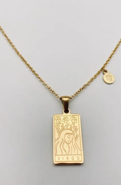 Humanist Beauty Zodiac Constellation Pendant Necklace In Pattern