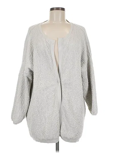 Pre-owned Humanoid Cardigan Sweater In Gray
