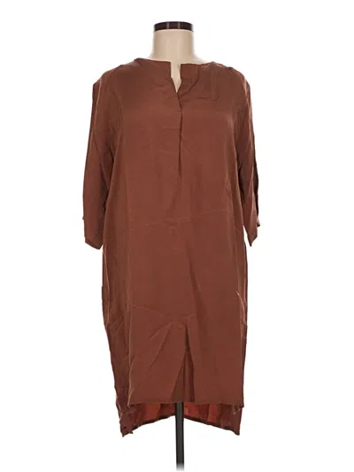 Pre-owned Humanoid Casual Dress In Brown