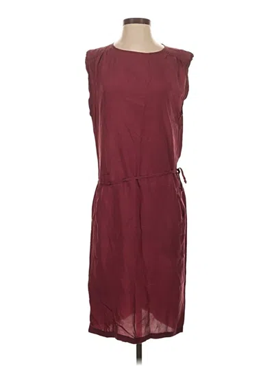 Pre-owned Humanoid Casual Dress In Burgundy