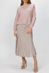 Humanoid Etta Skirt In Powder Stripe In Multi