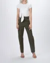 HUMANOID PEGGY HIGH WAIST PANTS IN MILITARY