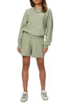 Humanoid Saly Sweatshirt In Matcha Latte In Green