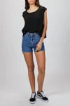 Humanoid Sevril Top In Blackish In Black