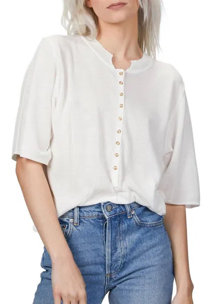 Humanoid Ursil Jumper Top In Bone In White