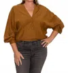 Humanoid Virelle Henley Top In Desert