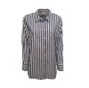Humility - Shirt Rigata Blue/white Bendect