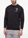 Hummel Graphic-print Sweatshirt In Black