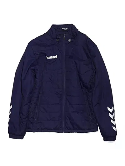 Pre-owned Hummel Kids' Track Jacket In Blue