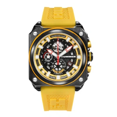 Pre-owned Hummer Men Chronograph Limited Edition Gift Set (free Gift) Hm1019-1742le 999pcs