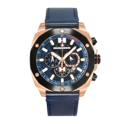 Pre-owned Hummer Wrist Watch Hm1034-1082c Men Chronograph Rugged Yet Sophisticated