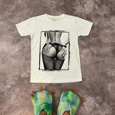 Pre-owned Humor X Vintage 90's Humor Tee “ Porno Sexy Ass Alt Girl “ Buymystuff In White