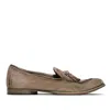 Hundred 100 Beige Suede Moccasins In Multi