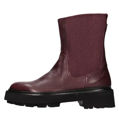 Hundred 100 Boots In Burgundy