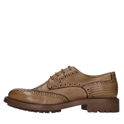 Hundred 100 Flat Shoes In Brown