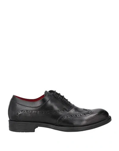 Hundred 100 Man Lace-up Shoes Black Size 8 Leather