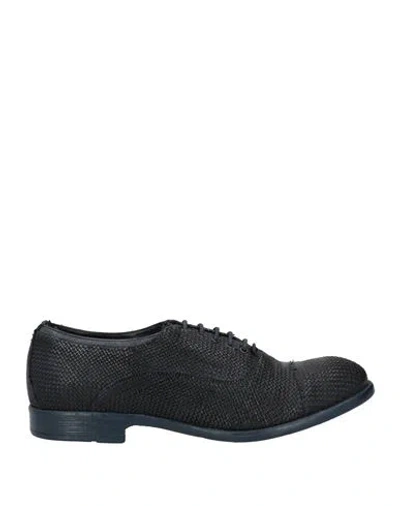 Hundred 100 Man Lace-up Shoes Midnight Blue Size 10 Leather