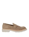 Hundred 100 Man Loafers Beige Size 8.5 Soft Leather In Beige