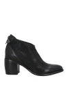 Hundred 100 Woman Ankle Boots Black Size 6 Leather