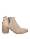 Hundred 100 Woman Ankle Boots Grey Size 6 Leather