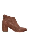 Hundred 100 Boots Leather Brown In Brown