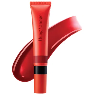 Hung Vanngo Beauty Glossy Lip Hue Hydrating Lip Shine With Hyaluronic Acid New York Red 0.5 Fl Oz/15 ml