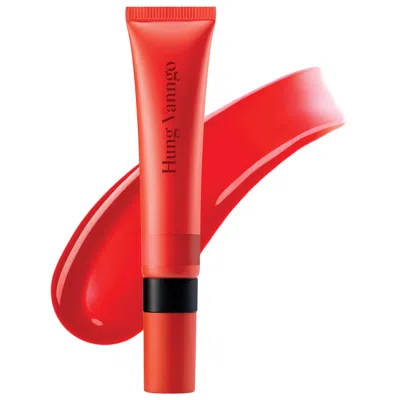 Hung Vanngo Beauty Glossy Lip Hue Hydrating Lip Shine With Hyaluronic Acid Vanngo Red 0.5 Fl Oz/15 ml