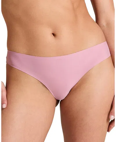Hunkemoller 5-pack Invisible Lace Back Brazilian In Pink