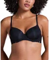 Hunkemoller Angie Padded Underwired Bra In Black
