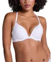 Hunkemoller Angie Padded Underwired Push-up Bra In White