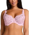 Hunkemoller Daisy Non-padded Underwired Bra In Pink