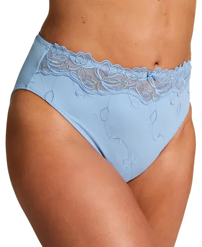 Hunkemoller Diva High Knickers In Blue