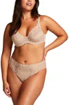Hunkemoller Diva High Knickers In Neutral