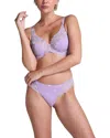 Hunkemoller Diva Thong In Purple