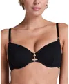 Hunkemoller Holbox Bikini Top In Black